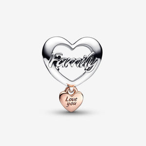 Pandora Love You Family Heart Charm - Fifth Avenue Jewellers