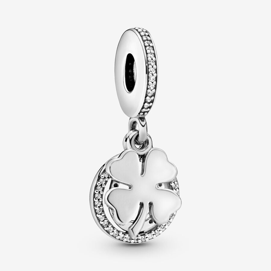 Pandora Lucky Four-Leaf Clover Dangle Charm - Fifth Avenue Jewellers