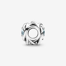 Load image into Gallery viewer, Pandora March Sea Aqua Blue Eternity Circle Charm - Fifth Avenue Jewellers
