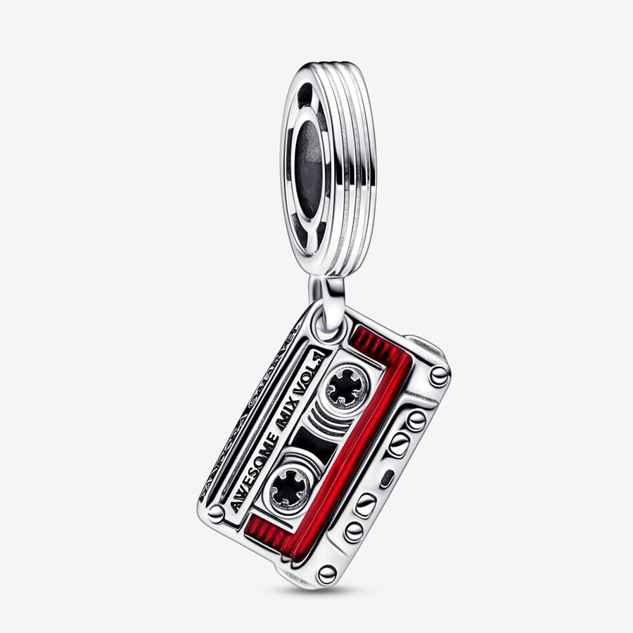 Pandora Marvel Guardians of the Galaxy Cassette Tape Dangle Charm - Fifth Avenue Jewellers