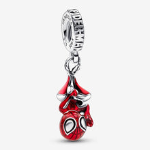 Load image into Gallery viewer, Pandora Marvel Hanging Spider-Man Dangle Charm - Fifth Avenue Jewellers
