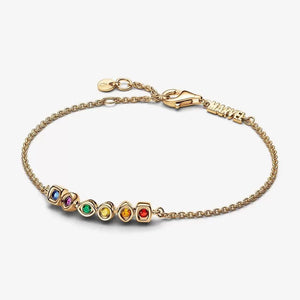 Pandora Marvel The Avengers Infinity Stones Chain Bracelet - Fifth Avenue Jewellers