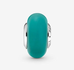 Pandora Matte Green Murano Glass Charm - Fifth Avenue Jewellers