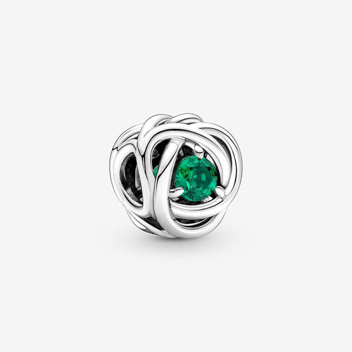 Pandora May Green Eternity Circle Charm - Fifth Avenue Jewellers
