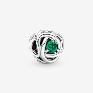 Pandora May Green Eternity Circle Charm - Fifth Avenue Jewellers