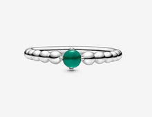 Load image into Gallery viewer, Pandora May Rainforest Green Beaded Ring - Fifth Avenue Jewellers
