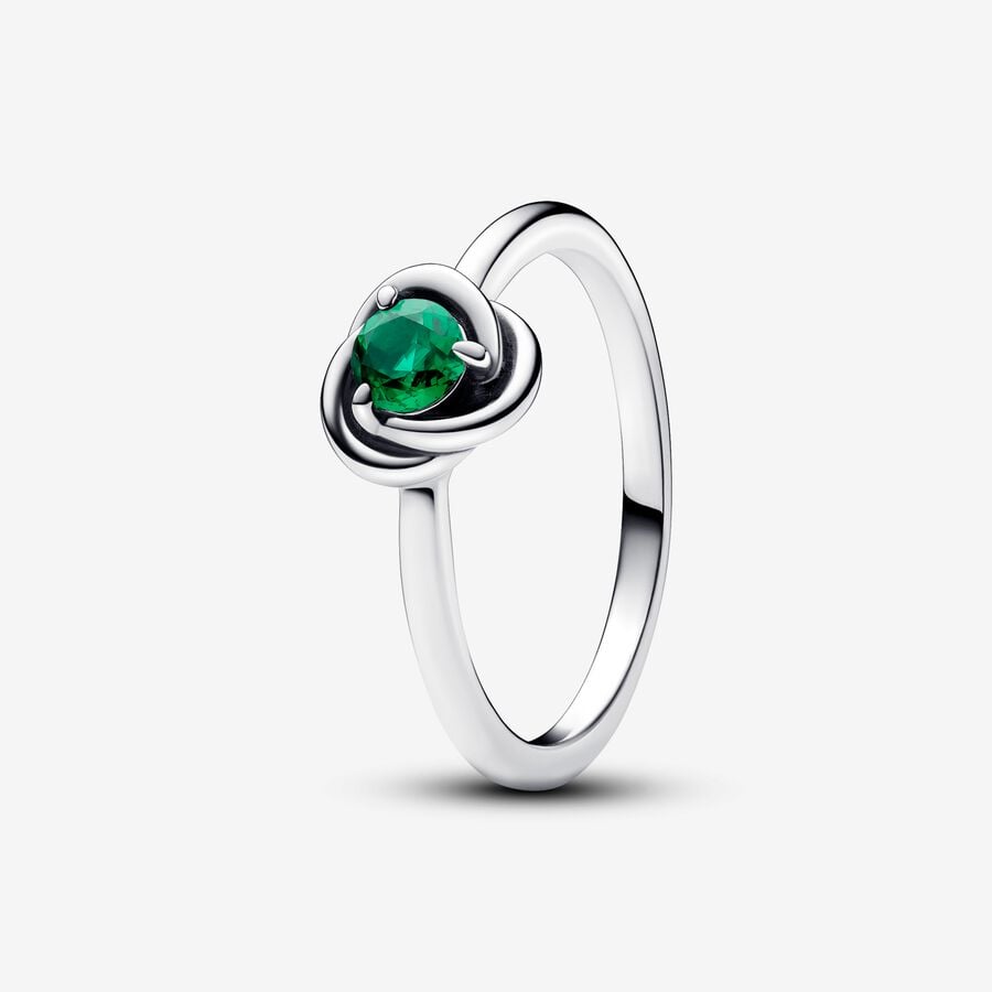 Pandora May Royal Green Eternity Circle Ring - Fifth Avenue Jewellers