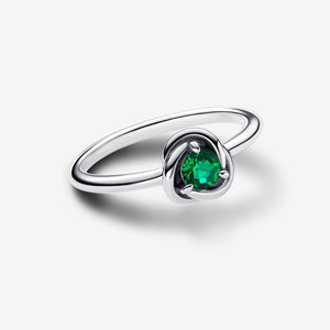 Pandora May Royal Green Eternity Circle Ring - Fifth Avenue Jewellers
