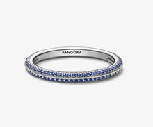 Load image into Gallery viewer, Pandora ME Blue Pavé Ring - Fifth Avenue Jewellers
