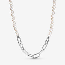 Load image into Gallery viewer, Pandora Me Freshwater Cultured Pearl Necklace - Fifth Avenue Jewellers
