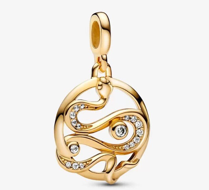 Pandora ME Pavé Snake Medallion - Fifth Avenue Jewellers