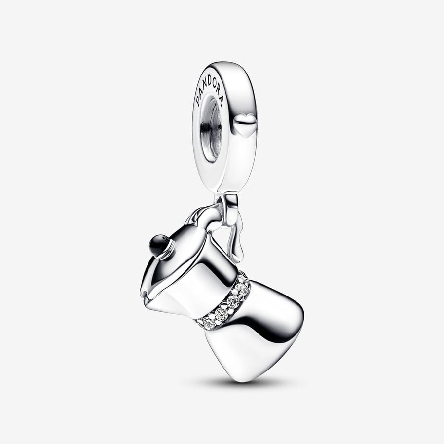 Pandora Moka Pot Dangle Charm - Fifth Avenue Jewellers