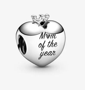 Pandora Mom of The Year Heart Charm - Fifth Avenue Jewellers