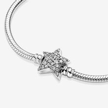Load image into Gallery viewer, Pandora Moments Asymmetric Star Clasp Bracelet - Fifth Avenue Jewellers
