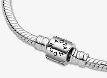 Load image into Gallery viewer, Pandora Moments Barrel Clasp Snake Chain Bracelet - Fifth Avenue Jewellers
