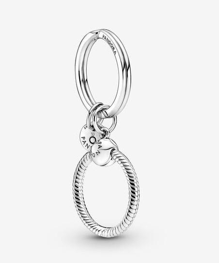 Pandora Moments Charm Key Ring - Fifth Avenue Jewellers