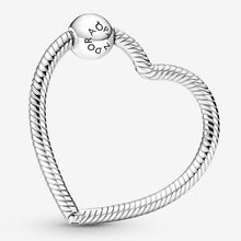 Load image into Gallery viewer, Pandora Moments Heart Charm Holder - Fifth Avenue Jewellers
