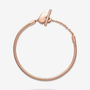 Pandora Moments Heart T-Bar Bracelet - Fifth Avenue Jewellers