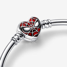 Load image into Gallery viewer, Pandora Moments Marvel Spider-Man Mask Clasp Bangle - Fifth Avenue Jewellers
