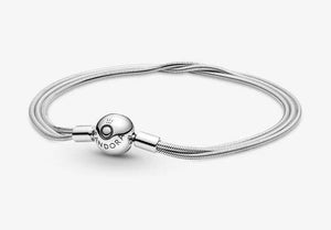 Pandora Moments Multi Snake Chain Bracelet - Fifth Avenue Jewellers