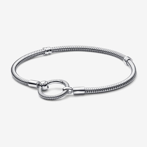 Pandora Moments O Closure Snake Chain Bracelet - Fifth Avenue Jewellers