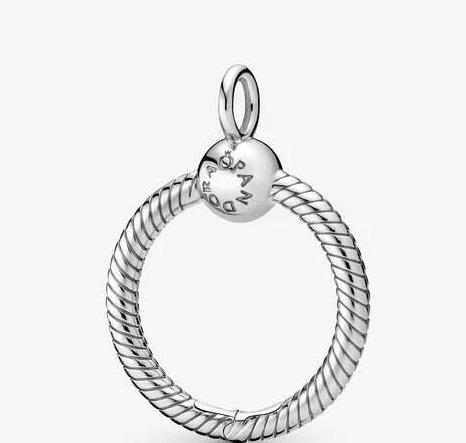 PANDORA Moments O Pendant T-bar ネックレス Pandora Moments O Pendant T-bar Necklace