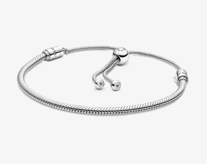 Pandora Moments Snake Chain Slider Bracelet - Fifth Avenue Jewellers