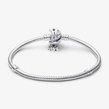 Load image into Gallery viewer, Pandora Moments Sparkling Moon Clasp Snake Chain Bracelet - Fifth Avenue Jewellers
