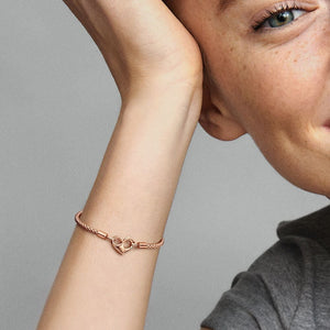 Pandora Moments Studded Chain Bracelet - Fifth Avenue Jewellers