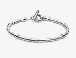Pandora Moments T-Bar Snake Chain Bracelet - Fifth Avenue Jewellers