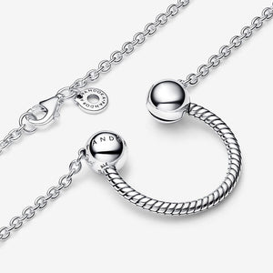 Pandora Moments U-shape Charm Pendant Necklace - Fifth Avenue Jewellers