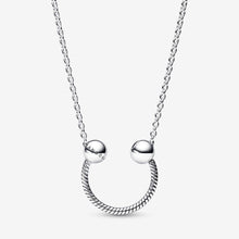Load image into Gallery viewer, Pandora Moments U-shape Charm Pendant Necklace - Fifth Avenue Jewellers
