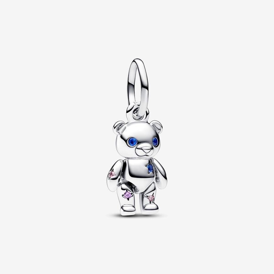 Pandora Movable Teddy Bear Dangle Charm - Fifth Avenue Jewellers