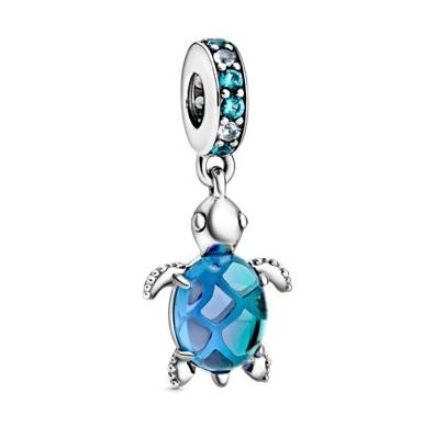 Pandora Murano Glass Sea Turtle Dangle Charm - Fifth Avenue Jewellers