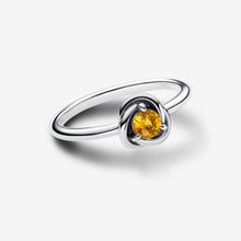 Load image into Gallery viewer, Pandora November Honey Eternity Circle Ring - Fifth Avenue Jewellers
