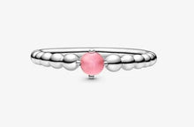 Load image into Gallery viewer, Pandora October Petal Pink Beaded Ring - Fifth Avenue Jewellers
