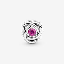 Load image into Gallery viewer, Pandora October Pink Eternity Circle Charm - Fifth Avenue Jewellers
