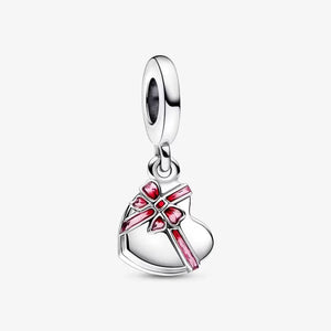 Pandora Openable Heart Chocolate Gift Box Dangle Charm - Fifth Avenue Jewellers