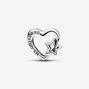 Pandora Openwork Family Heart & Star Charm - Fifth Avenue Jewellers