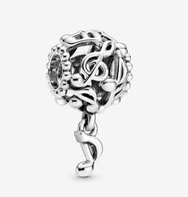Load image into Gallery viewer, Pandora Openwork Music Notes Charm - Fifth Avenue Jewellers
