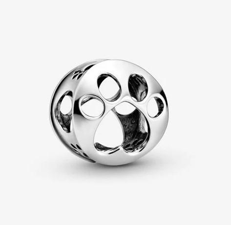 Pandora Openwork Paw Print Charm - Fifth Avenue Jewellers