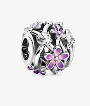 Load image into Gallery viewer, Pandora Openwork Purple Daisy Charm - Fifth Avenue Jewellers
