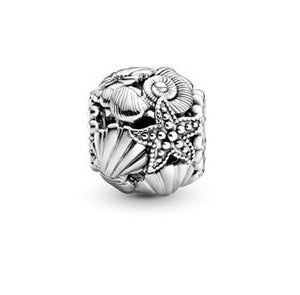 Pandora Openwork Starfish, Shells & Hearts Charm - Fifth Avenue Jewellers