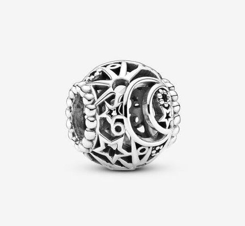 Pandora Openwork Sun, Stars & Moon Charm - Fifth Avenue Jewellers