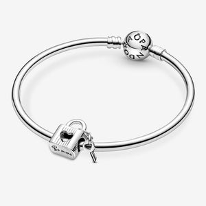 Pandora Padlock & Heart Key Charm - Fifth Avenue Jewellers