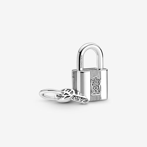 Pandora Padlock & Key Dangle Charm - Fifth Avenue Jewellers