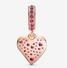 Load image into Gallery viewer, Pandora Pavé Freehand Heart Dangle Charm - Fifth Avenue Jewellers
