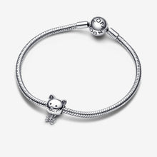 Load image into Gallery viewer, Pandora Pet Cat &amp; Bow Charm - Fifth Avenue Jewellers
