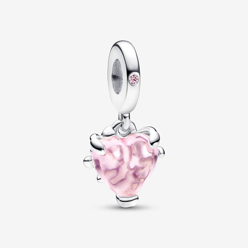 Pandora Pink Family Tree & Heart Dangle Charm - Fifth Avenue Jewellers