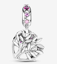 Load image into Gallery viewer, Pandora Pink Heart Family Tree Dangle Charm - Fifth Avenue Jewellers

